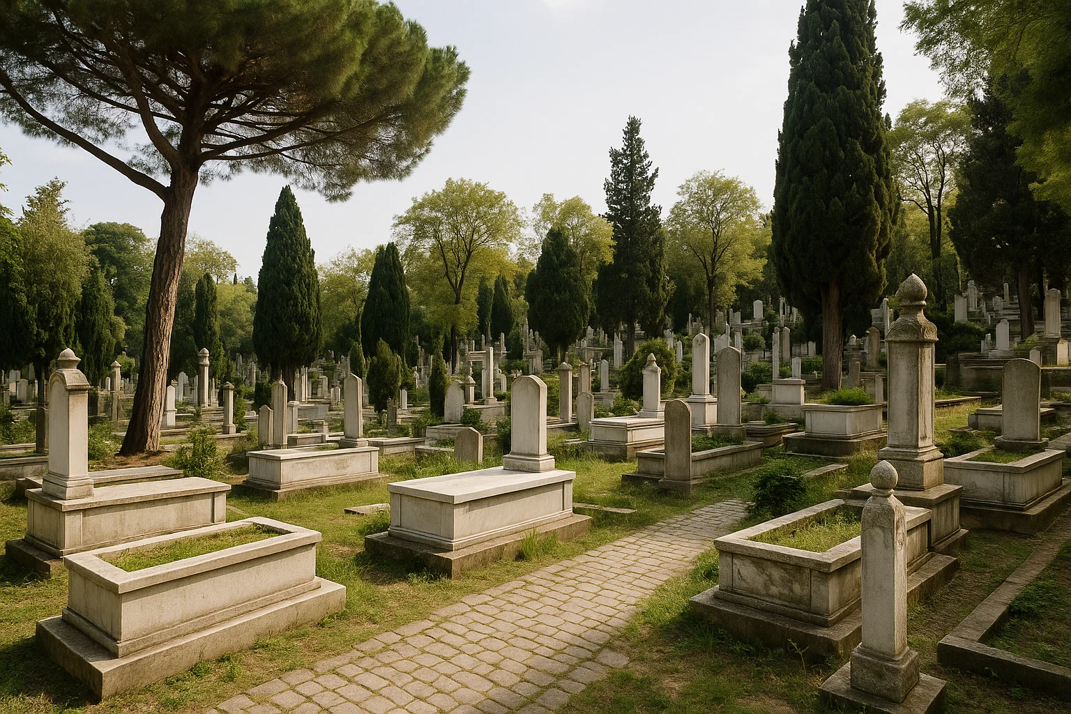 istanbul mezarlıkları