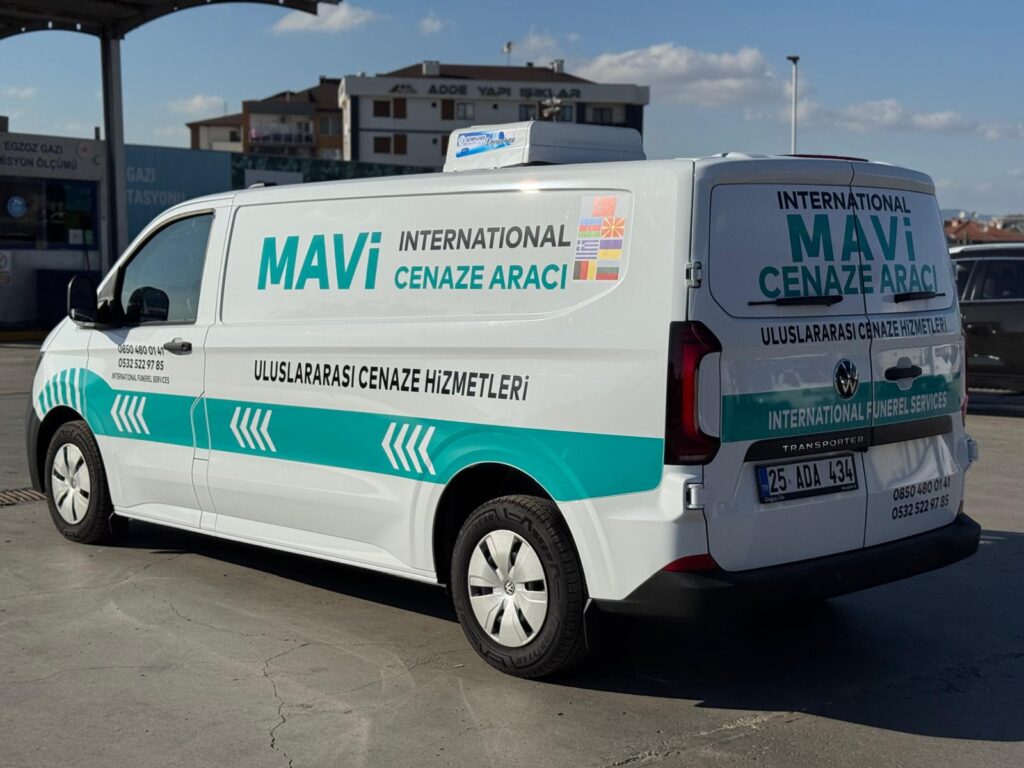 şehirler arası cenaze nakil arabası